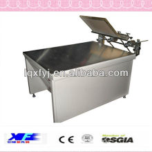 Economicail manual screen printing machine with high precision vacuum suction